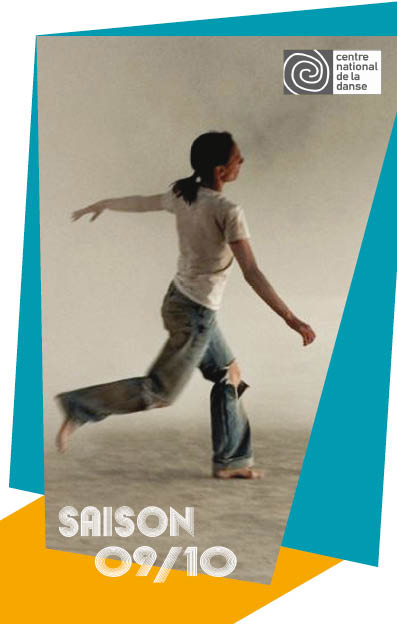 Couverture d'un programme fictif du Centre National de la danse